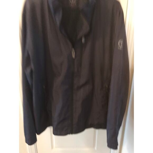 Tech by Tumi Windbreaker Jacket Men’s XL Navy Blue - Picture 1 of 6